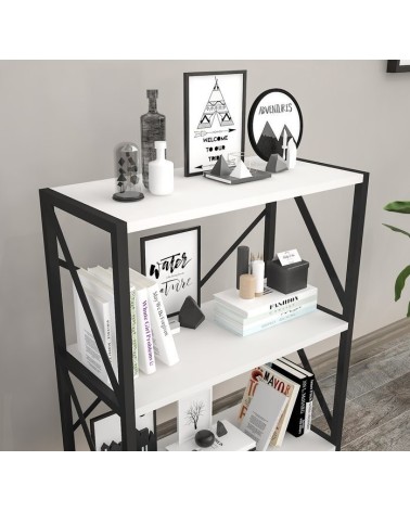 Bibliothèque LIONS Blanc 64 cm