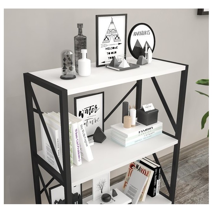 Bibliothèque LIONS Blanc 64 cm Bibliothèque LIONS Blanc 64 cm