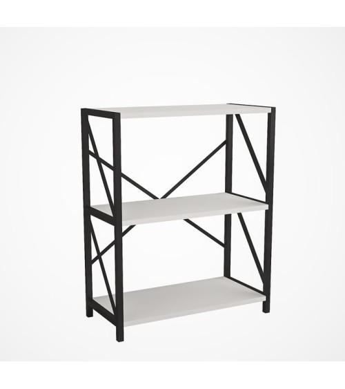 Bibliothèque LIONS Blanc 64 cm