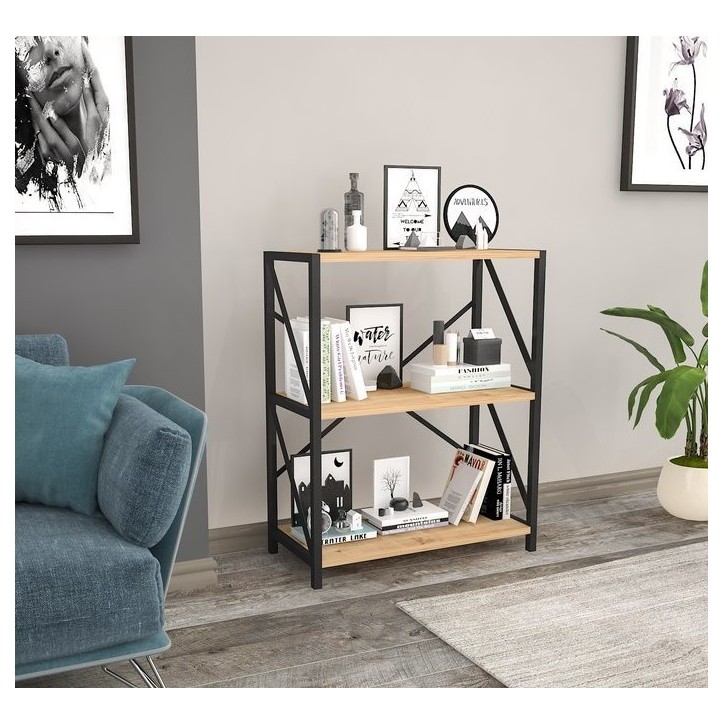 Bibliothèque LIONS Chêne 64 cm