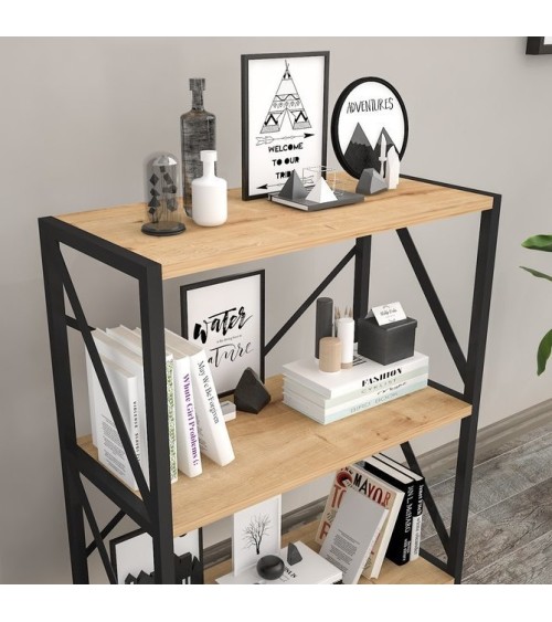 Bibliothèque LIONS Chêne 64 cm