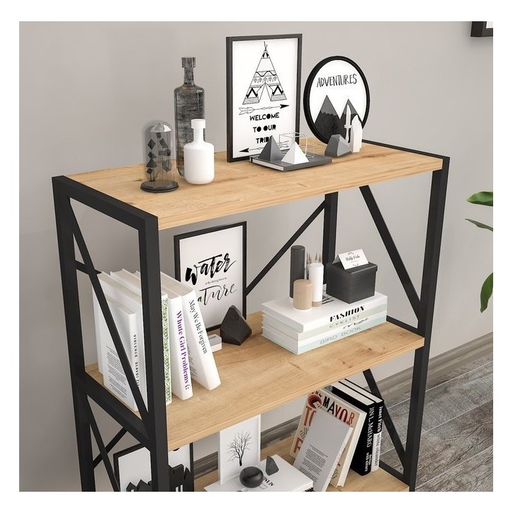 Bibliothèque LIONS Chêne 64 cm