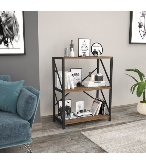 Bibliothèque LIONS Bois 64 cm