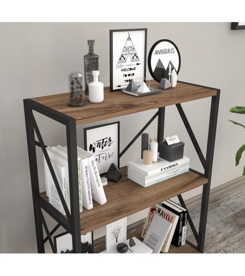 Bibliothèque LIONS Bois 64 cm