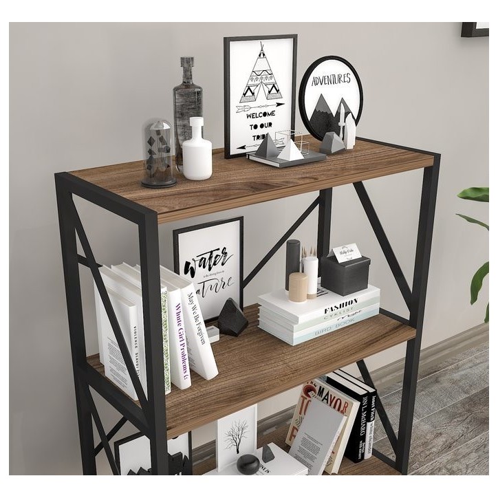 Bibliothèque LIONS Bois 64 cm