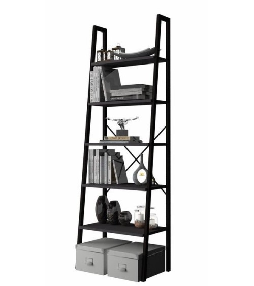 Bibliothèque FOOT Gris 60 cm