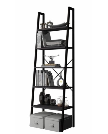 Bibliothèque FOOT Gris 60 cm