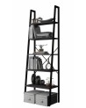 Bibliothèque FOOT Gris 60 cm
