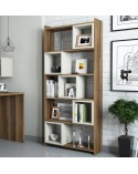 Bibliothèque BOX Noyer - crème 80 cm