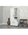 Bibliothèque armoire FORM 70 cm blanc
