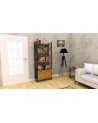 Bibliothèque SAVTON 80 cm chêne
