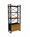 Bibliothèque SAVTON 80 cm chêne
