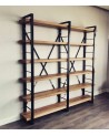 Bibliothèque TIMBER 180 CM Châtaignier