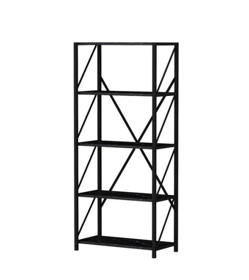 Bibliothèque murale VEGA 64 cm effet marbre