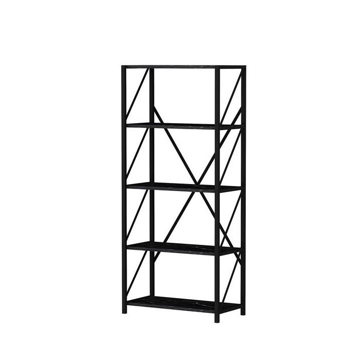 Bibliothèque murale VEGA 64 cm effet marbre