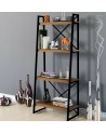 Bibliothèque ALARO Noyer 66 cm