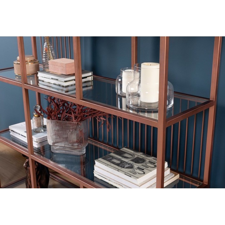 Bibliothèque LOLA 120 CM Rose