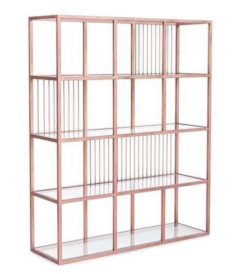 Bibliothèque LOLA 120 CM Rose