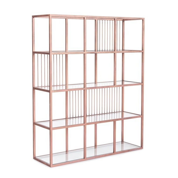 Bibliothèque LOLA 120 CM Rose