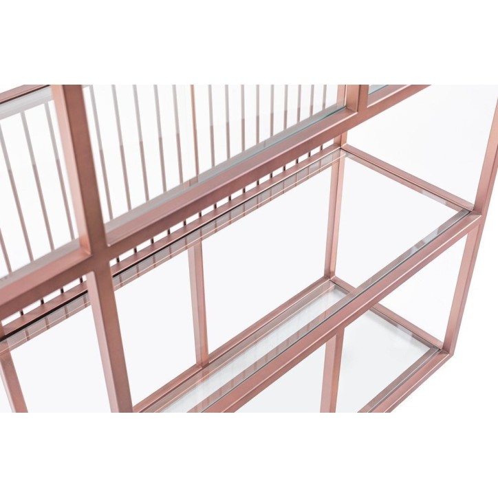 Bibliothèque LOLA 120 CM Rose