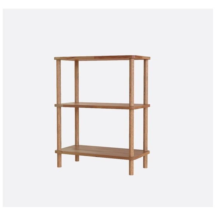 Bibliothèque DEMONTHA 60 x 76 CM hêtre