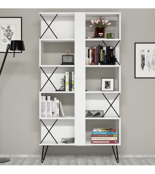 Bibliothèque EXTRA 90 cm blanc