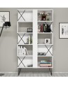 Bibliothèque EXTRA 90 cm blanc