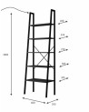 Bibliothèque FOOT Blanc 60 cm