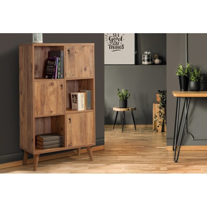 Bibliothèque MOTTO 200 bois 77 cm