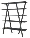 Bibliothèque  PERLA Anthracite 130 cm