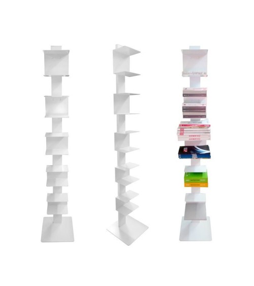 Bibliothèque GHOST 35 cm blanc