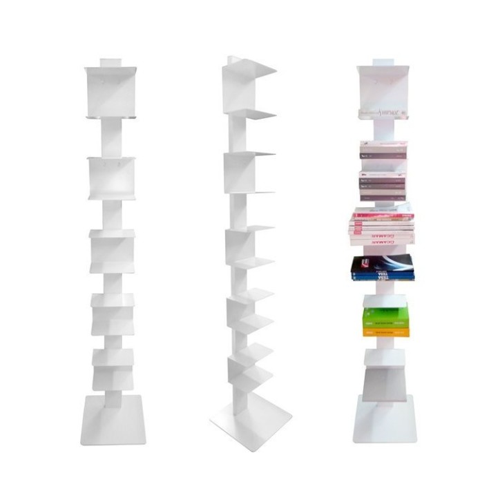 Bibliothèque GHOST 35 cm blanc