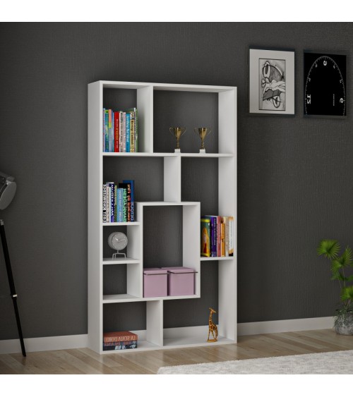 Bibliothèque Lily blanc 90 cm