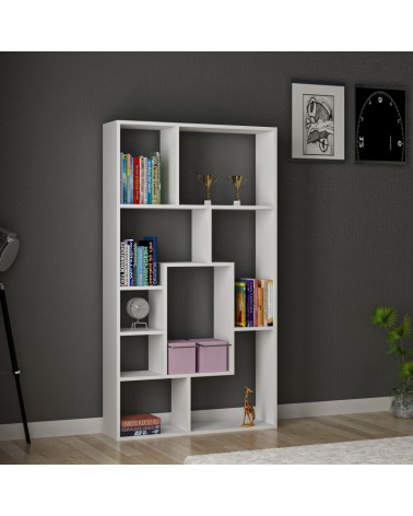 Bibliothèque Lily blanc 90 cm