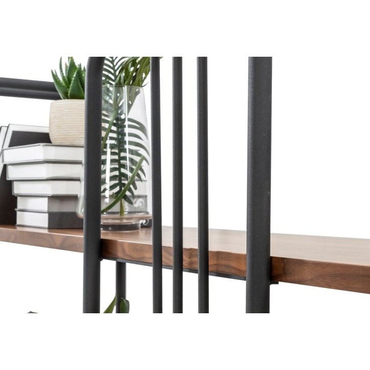 Bibliothèque BOSTON 170 cm métal et bois