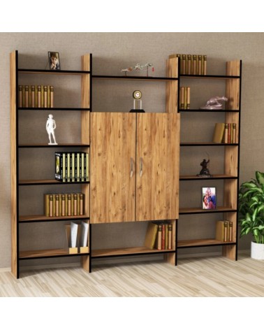 Bibliothèque KALENDER 200  x 180 cm bois