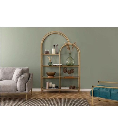 Bibliothèque LOLA DOUBLE 120x180 cm métal