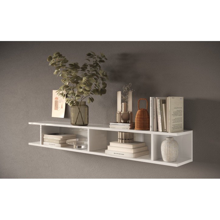 Etagère ANDORRE 138 cm Coloris au choix Etagère ANDORRE 138 cm Coloris au choix