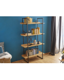 Etagère factory 166cm chêne