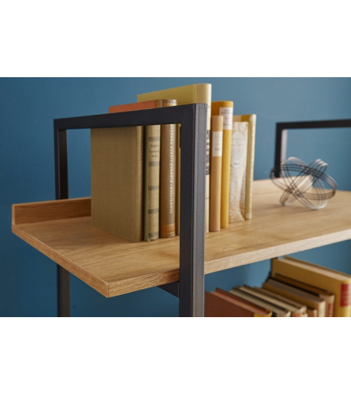 Etagère factory 166cm chêne