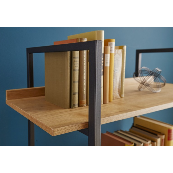 Etagère factory 166cm chêne