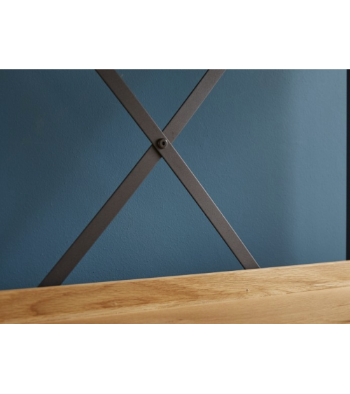 Etagère factory 166cm chêne