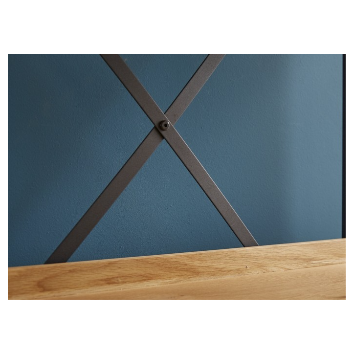 Etagère factory 166cm chêne