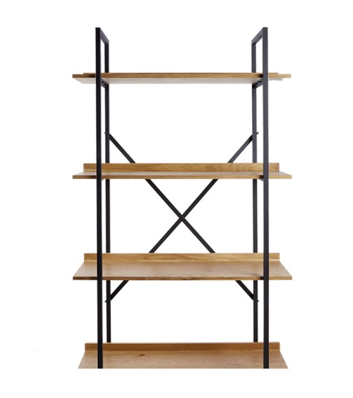 Etagère factory 166cm chêne