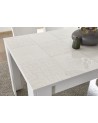 Table à manger MIREL en Blanc 180 cm