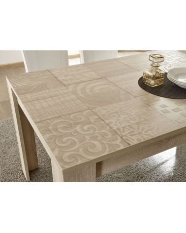 Table à manger MIREL chêne 180 cm