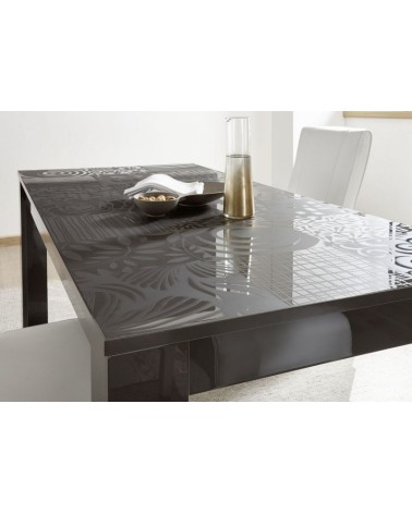 Table à manger MIREL anthracite 180 cm