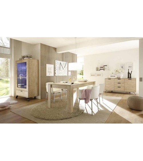 Table PALMA 180 cm chêne naturel