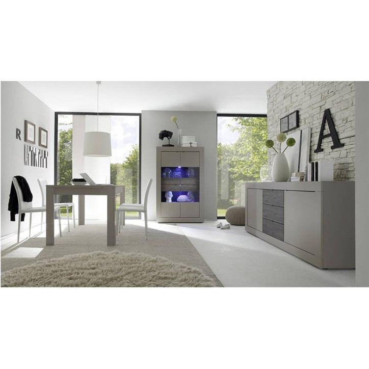 Table de salon BASIC, 140x90 cm, taupe