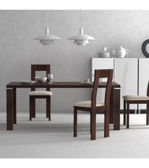 Table extensible BERLINO  180-230 cm chêne foncé